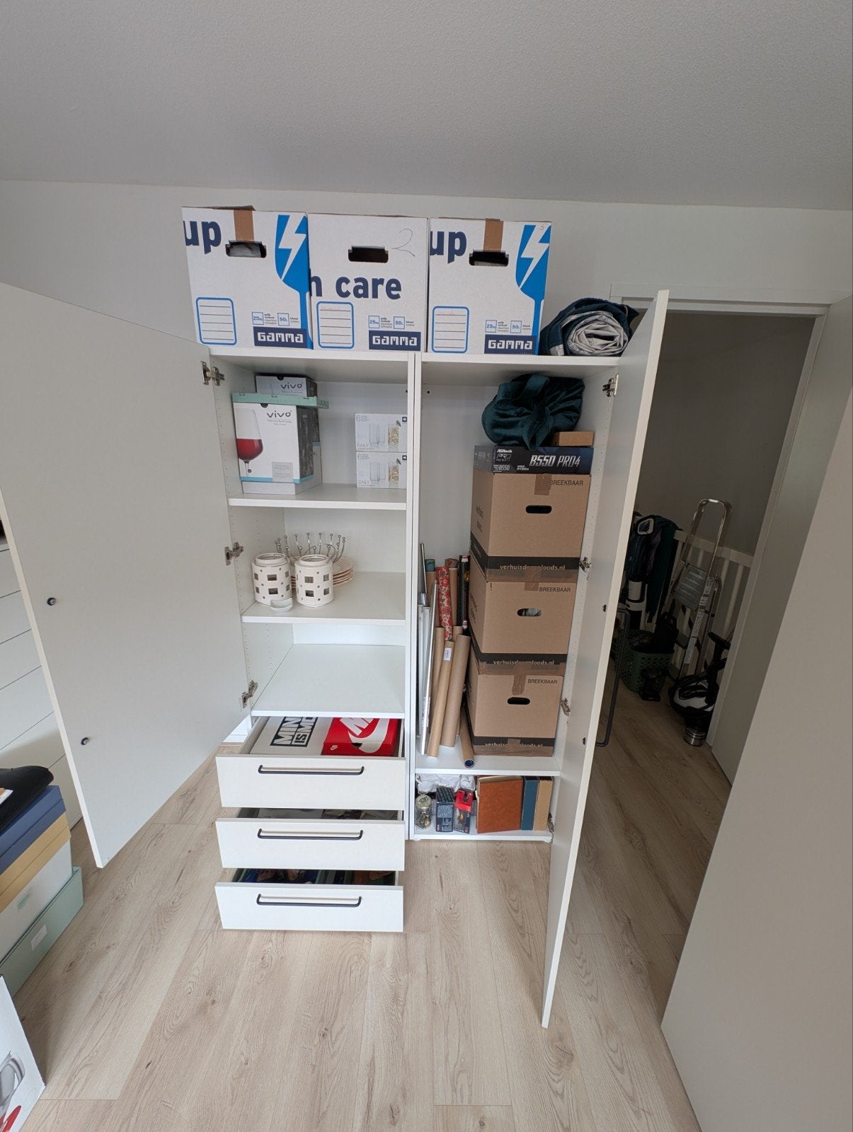 3x Ikea Platsa kledingkast, Huis en Inrichting, Ophalen, Zo goed als nieuw