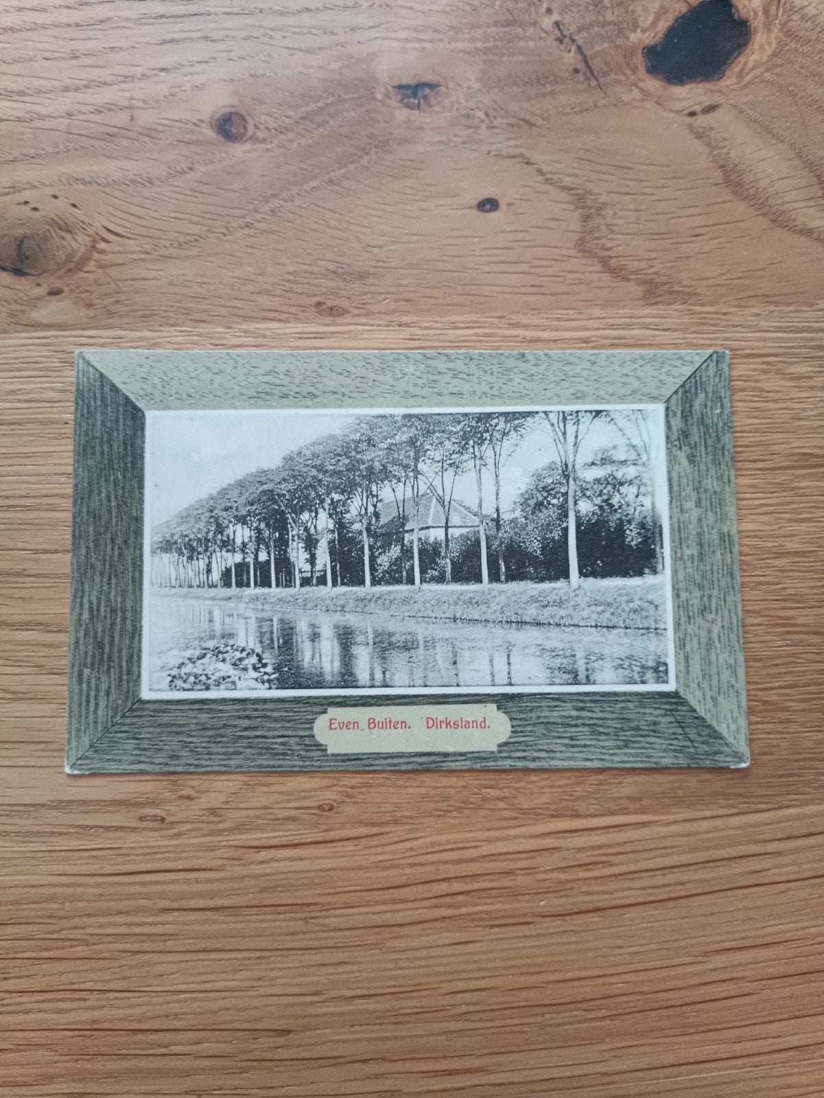 Even Buiten Dirksland (jaar 1908), Ophalen of Verzenden, Voor 1920, Gelopen, Zuid-Holland