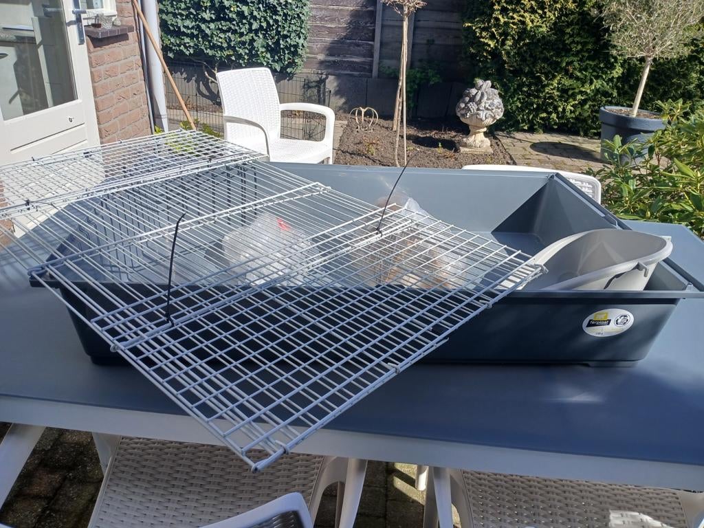 Zgan knaagdieren kooi hamster konijntje etc, Kooi, Zo goed als nieuw, Hamster, 75 tot 110 cm