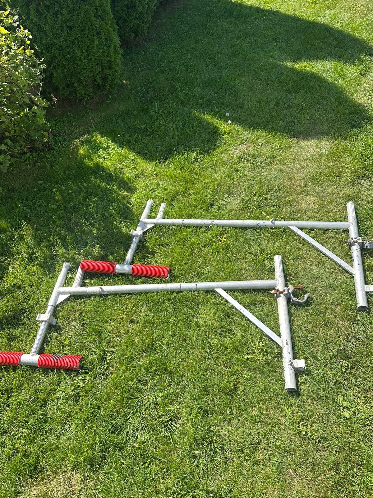 Te koop uitwijtkonsole, Doe-het-zelf en Verbouw, Ophalen, Zo goed als nieuw, Rolsteiger of Kamersteiger, 5 meter of hoger