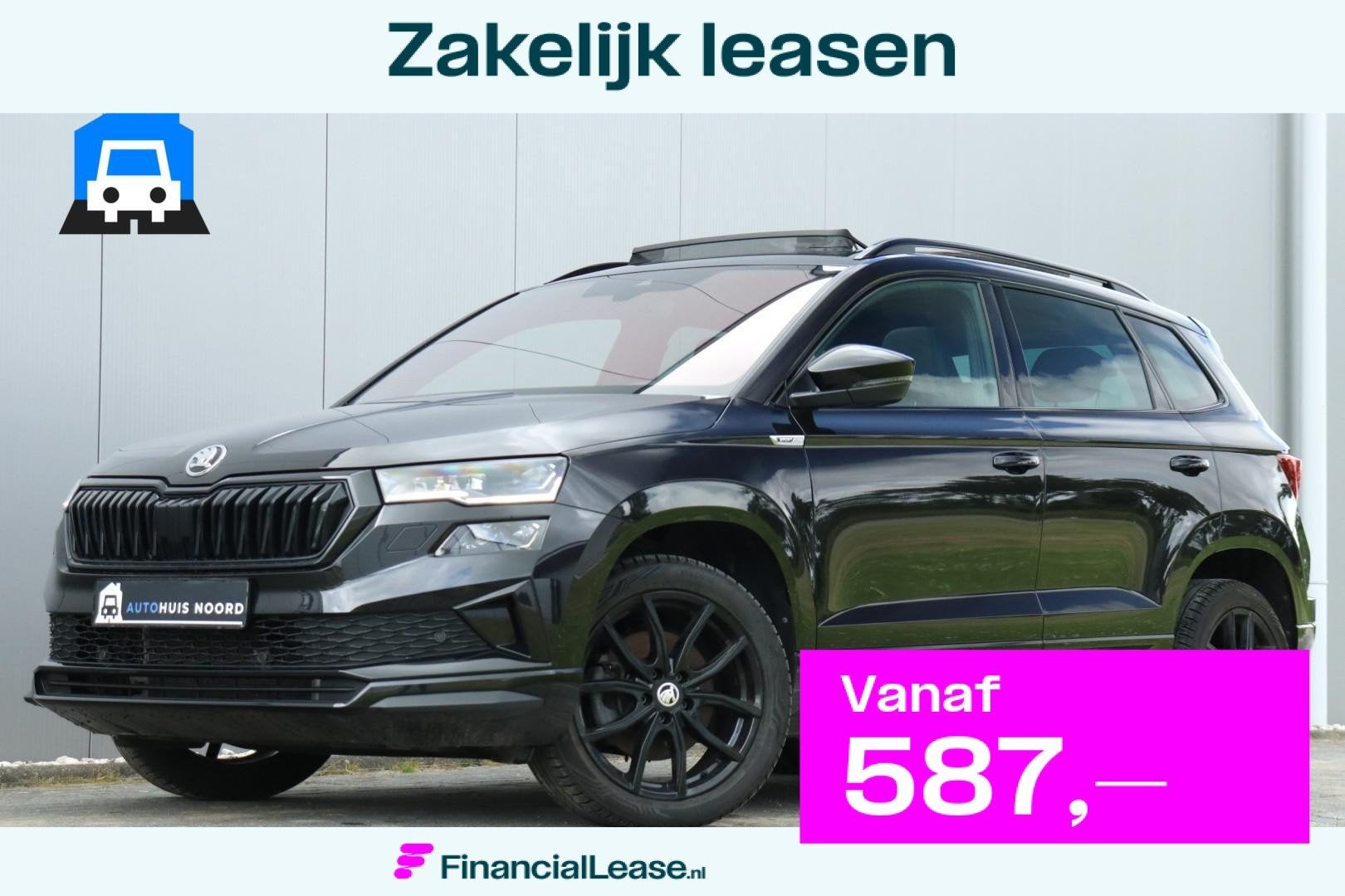 Skoda Karoq 1.5 TSI / 150 PK / DSG / Sportline / VOL OPTIES, Stof, 4 cilinders, Karoq, Bedrijf