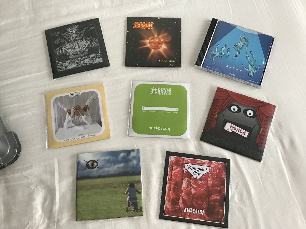 CD’s punk, metal, hardcore, diy, Ophalen, Overige genres, Overige typen, Eerste persing