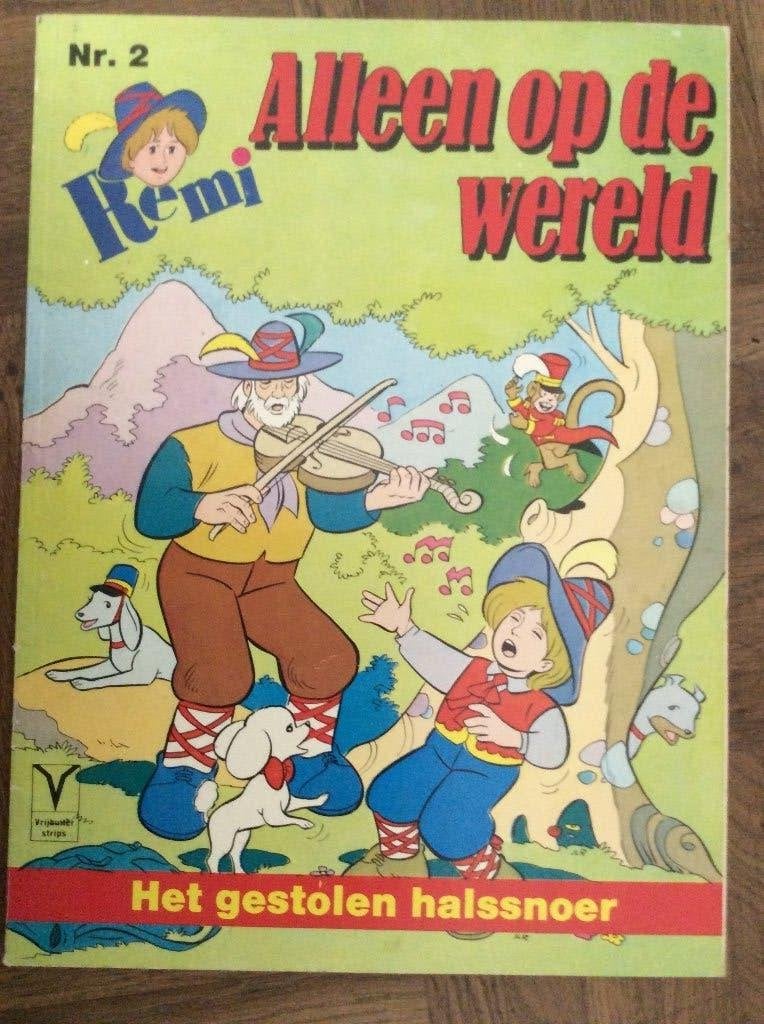 Remi Alleen op de Wereld: 2 stripboeken, Boeken, Gelezen, Ophalen of Verzenden, Hector Malot, Meerdere stripboeken