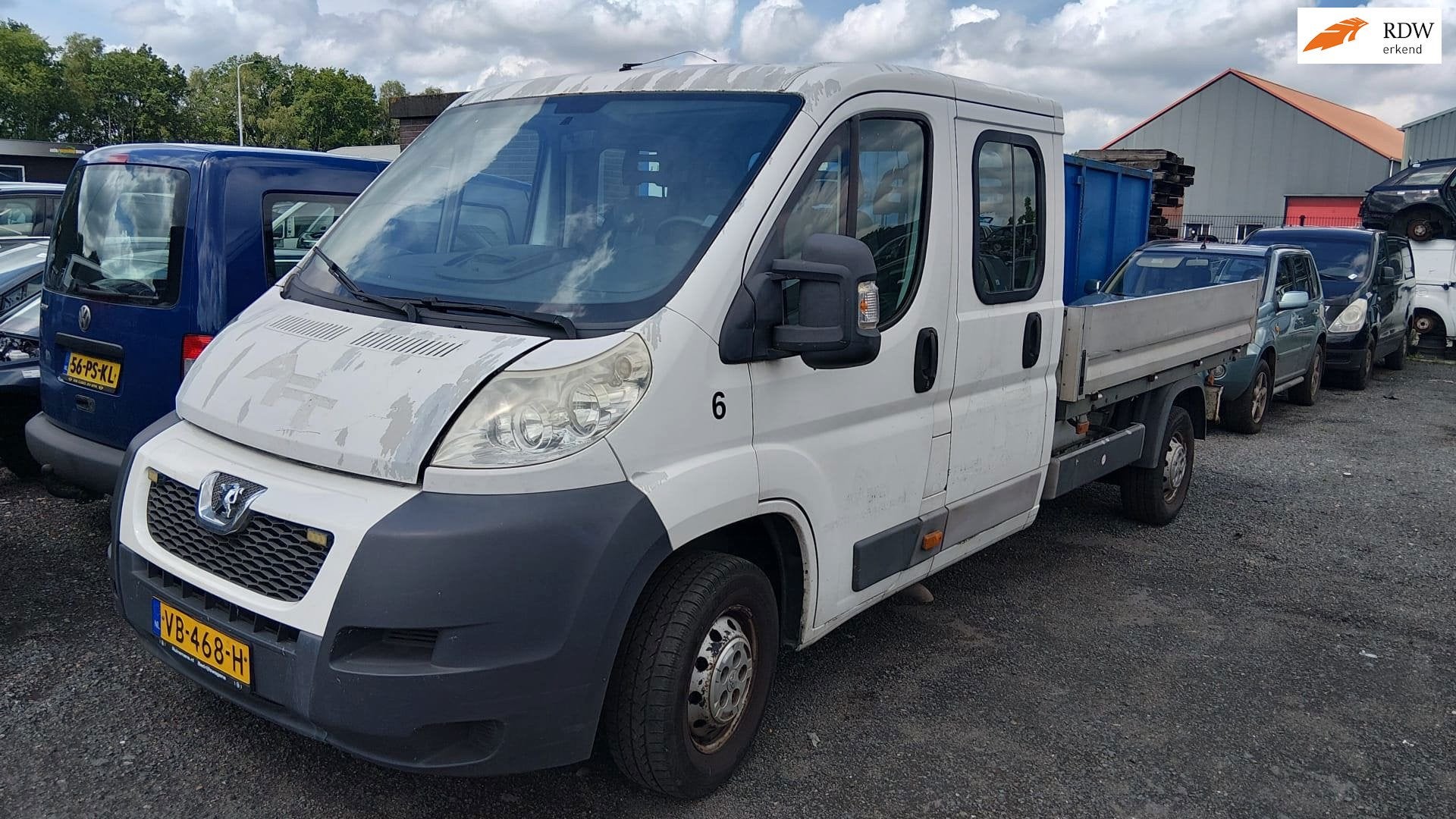Peugeot Boxer 335 2.2 HDI L3 DC | motor stuk! |, Auto's, Voorwielaandrijving, Euro 5, Gebruikt, Bedrijf