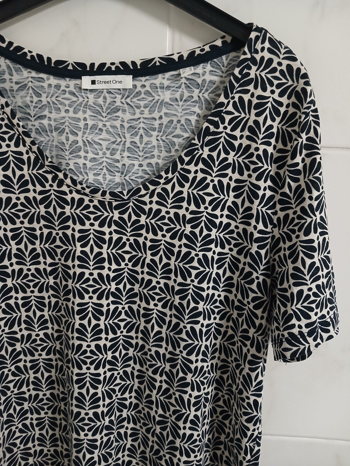 Street-one T-shirt    mt M, Maat 38/40 (M), Street One, Zo goed als nieuw, Korte mouw