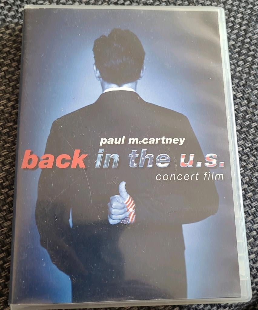 Back in the U.S. concert film paul mccartney, Alle leeftijden, Ophalen of Verzenden, Zo goed als nieuw