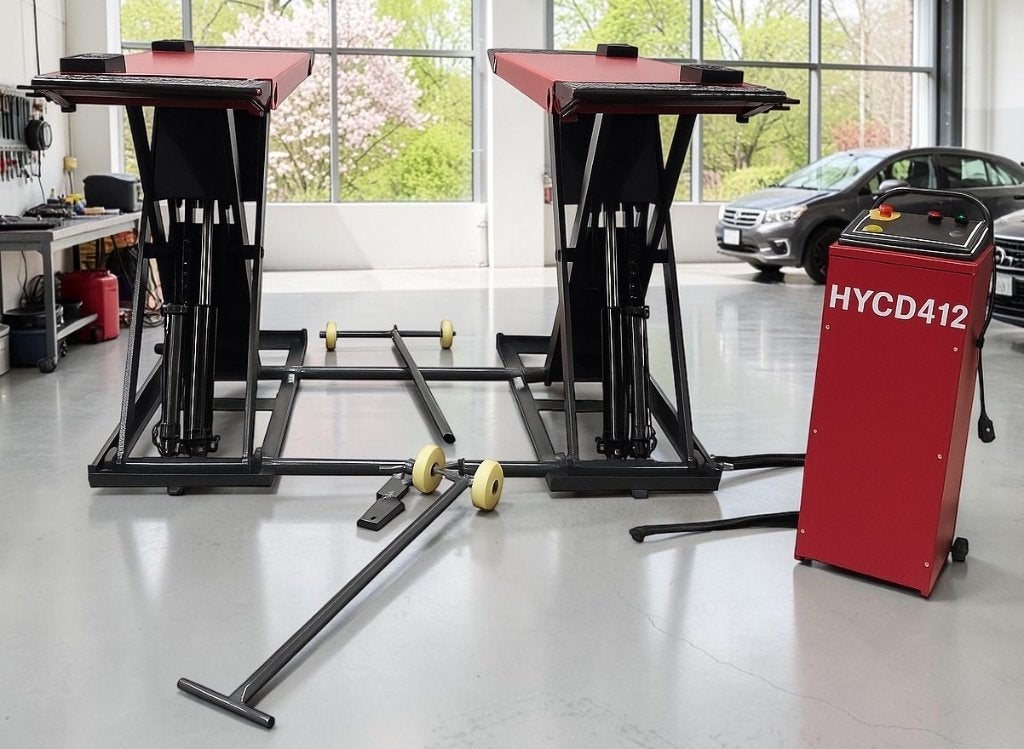 OreikO HYCD412 Mobiele schaarhefbrug 120cm - 4000kg, Auto diversen, Autogereedschap, Verzenden, Nieuw
