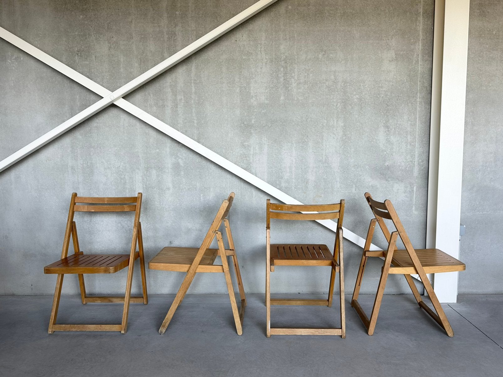 Vintage vouwstoelen (4), Ophalen