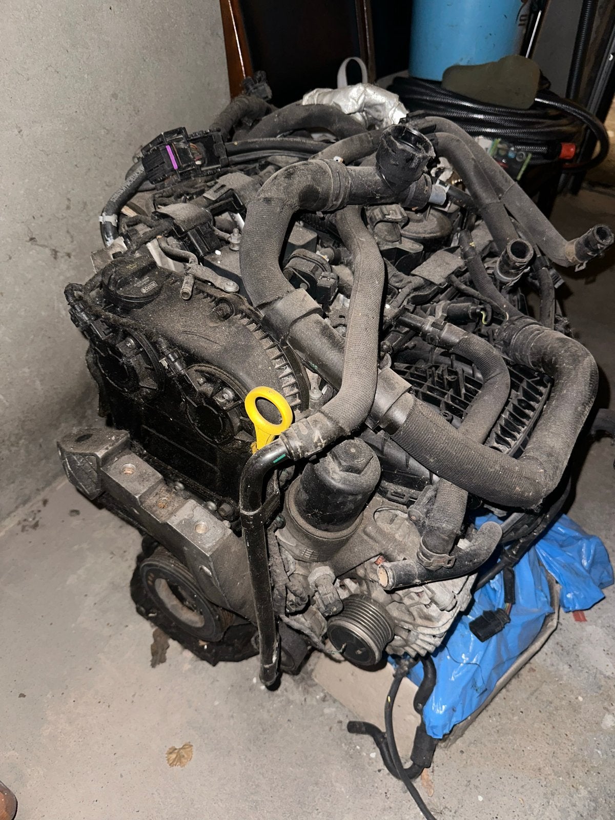 VW Golf 7 R 2.0 TSI CJXC 300PK motor – 90.000 km – defect, Ophalen of Verzenden