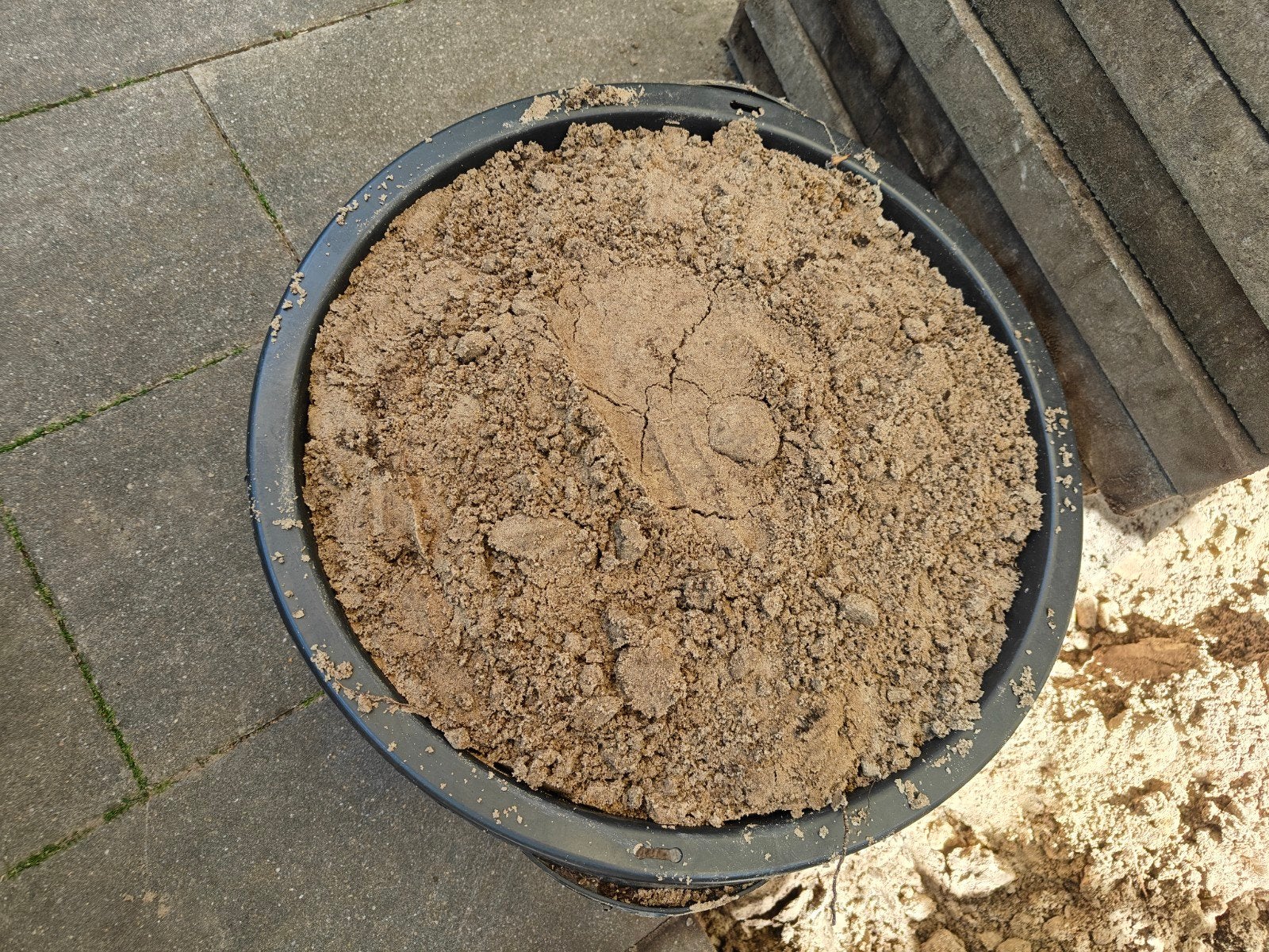 Gratis zand - zelf of met mijn hulp weghalen, Tuin en Terras, Zand, Ophalen