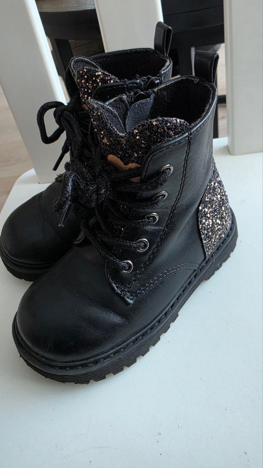Laarsjes met glitter maat 23, Gebruikt, Meisje, Graceland, Ophalen of Verzenden
