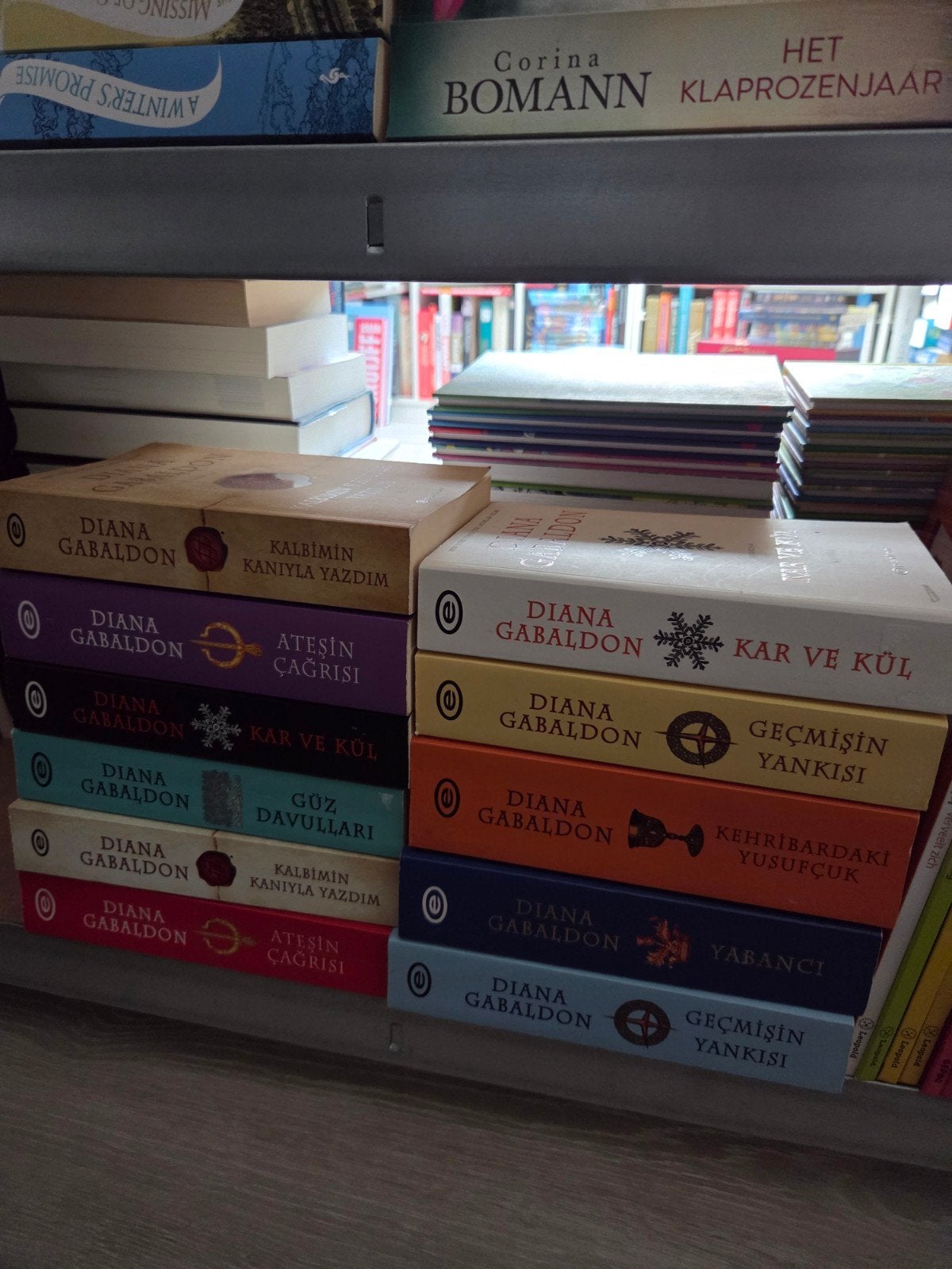 Diana Gabaldon - 11x Outlander - Tukse boeken Turkije, Ophalen of Verzenden, Gelezen