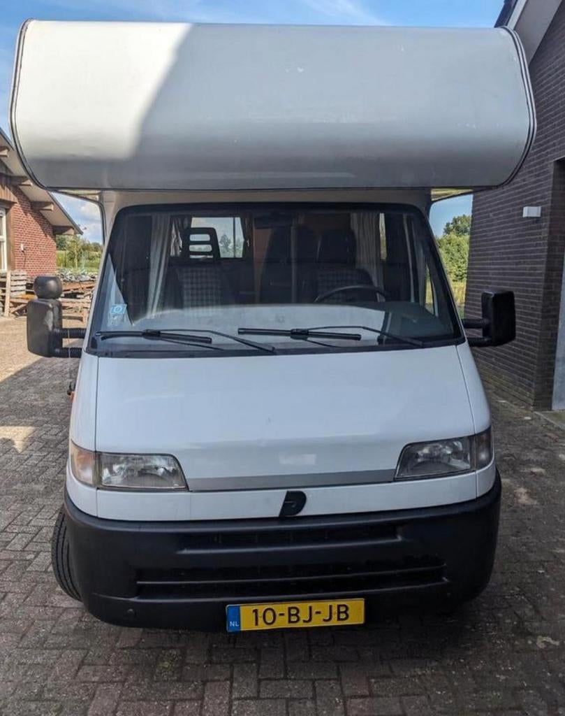 Fiat ducato camper, Ringverwarming, Treinzit, 5 tot 6 meter, Half-integraal