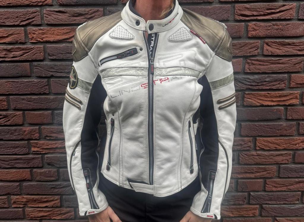 Leren dames motorjas, Verzenden, Tweedehands, Dames, Jas | leer