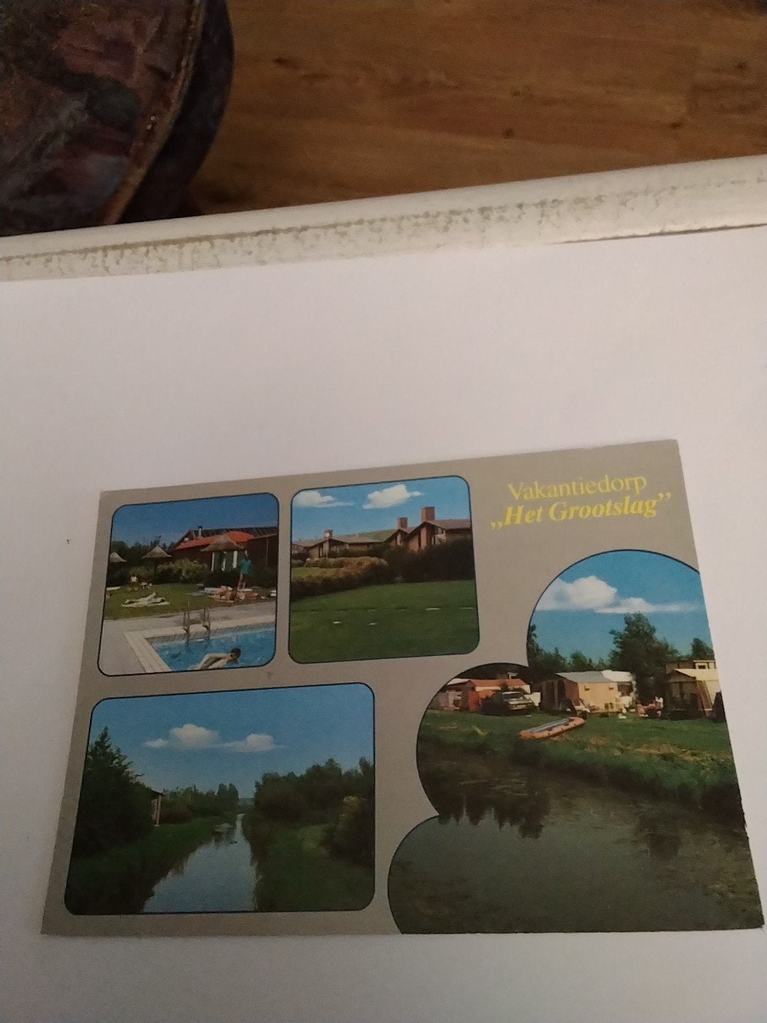 Ansichtkaart Vakantiedorp "Het Grootslag" Andijk N.H., Ophalen of Verzenden, 1980 tot heden, Gelopen, Noord-Holland