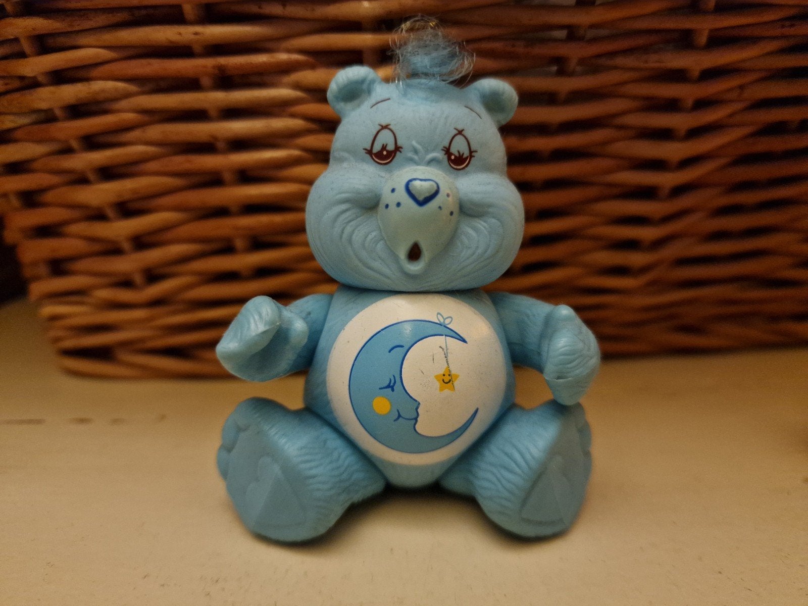 Vintage HK 1987 Care Bear Bedtime Bear Figuur - Jaren '80 Sp, Verzenden