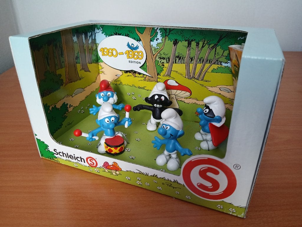 Schleich Smurf - The 1960-1969 Edition (ALS NIEUW), Verzamelen, Smurfen, Ophalen of Verzenden, Nieuw, Verschillende Smurfen, Poppetje, Figuurtje of Knuffel