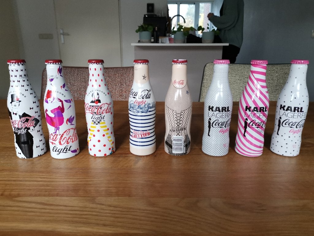Coca-Cola Designer Flessen, Ophalen of Verzenden, Zo goed als nieuw, Verpakking