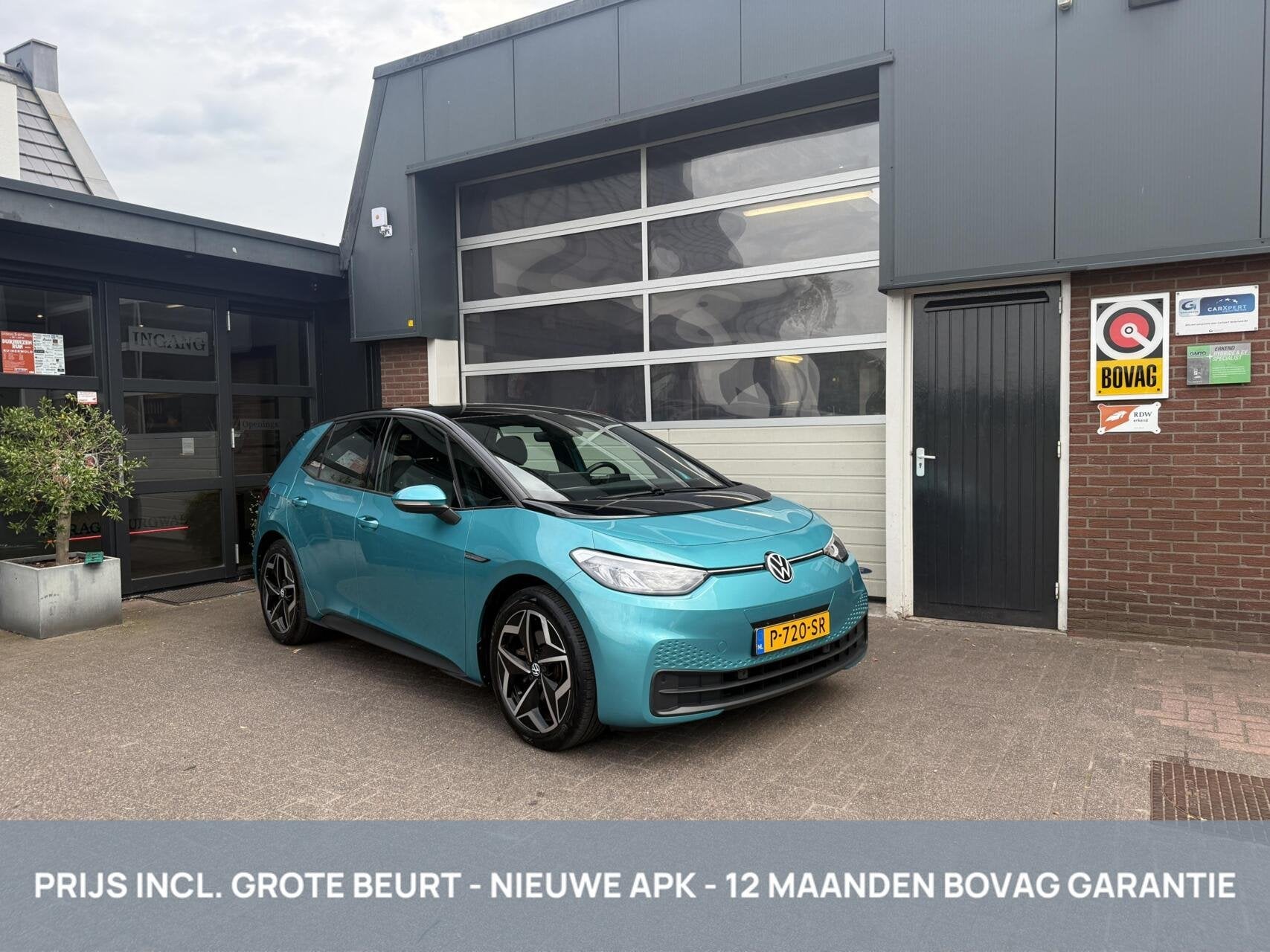 Volkswagen ID.3 Pro S 77 kWh SOH 91.5% LEER/360 CAM *ALL-IN, Auto's, Automaat, Achterwielaandrijving, Gebruikt, Zwart