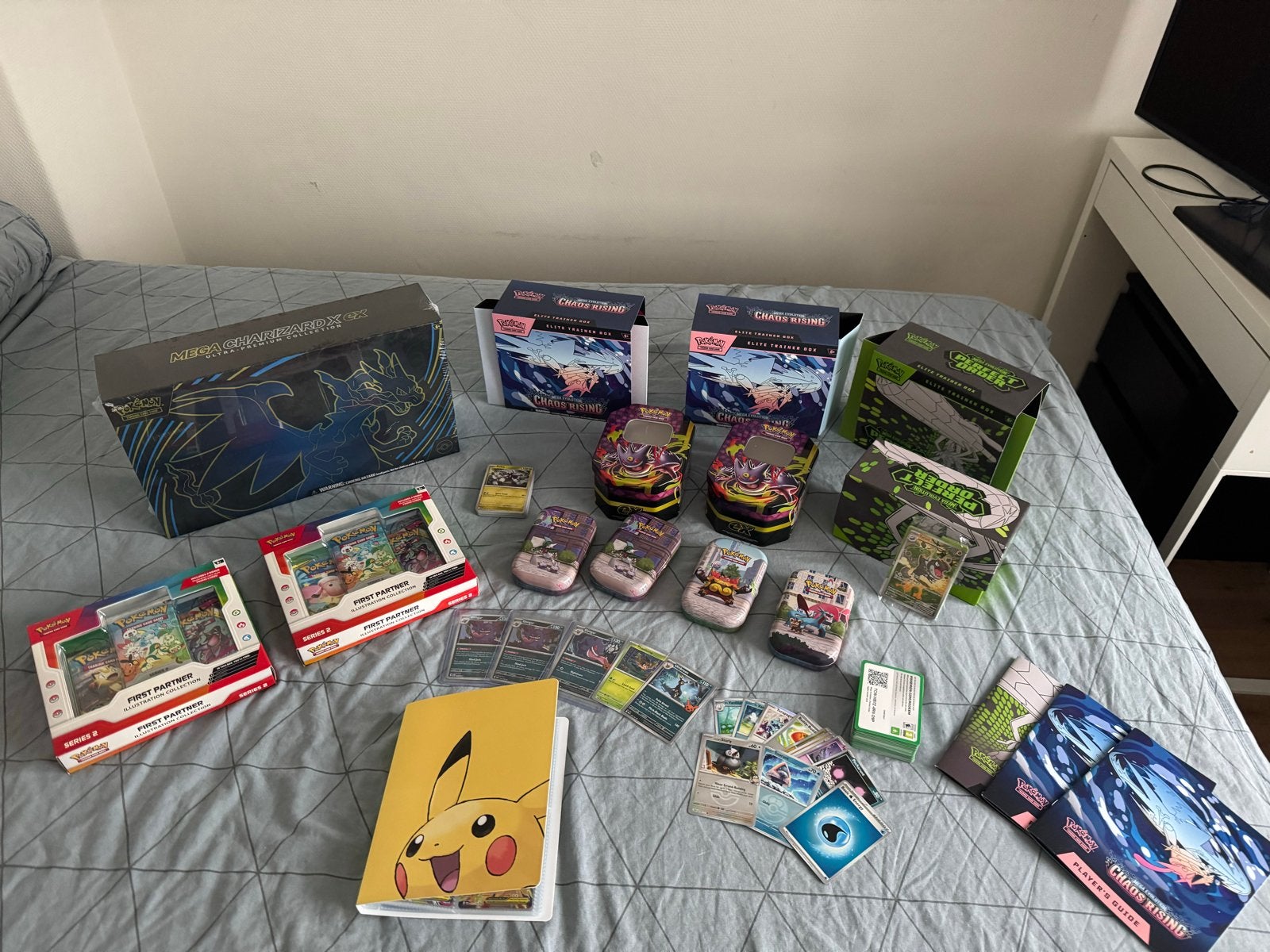 Grote Pokémon Kaartencollectie - Elite Trainer Boxen & Meer, Ophalen of Verzenden, Zo goed als nieuw, Meerdere kaarten