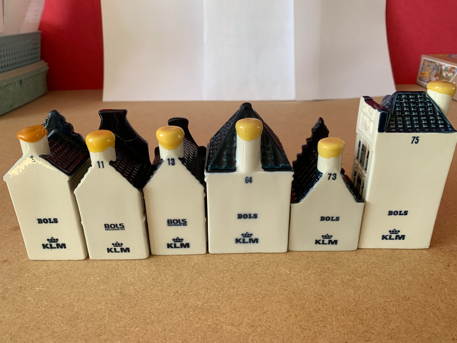 KLM huisjes, Ophalen, Zo goed als nieuw, 61 t/m 80