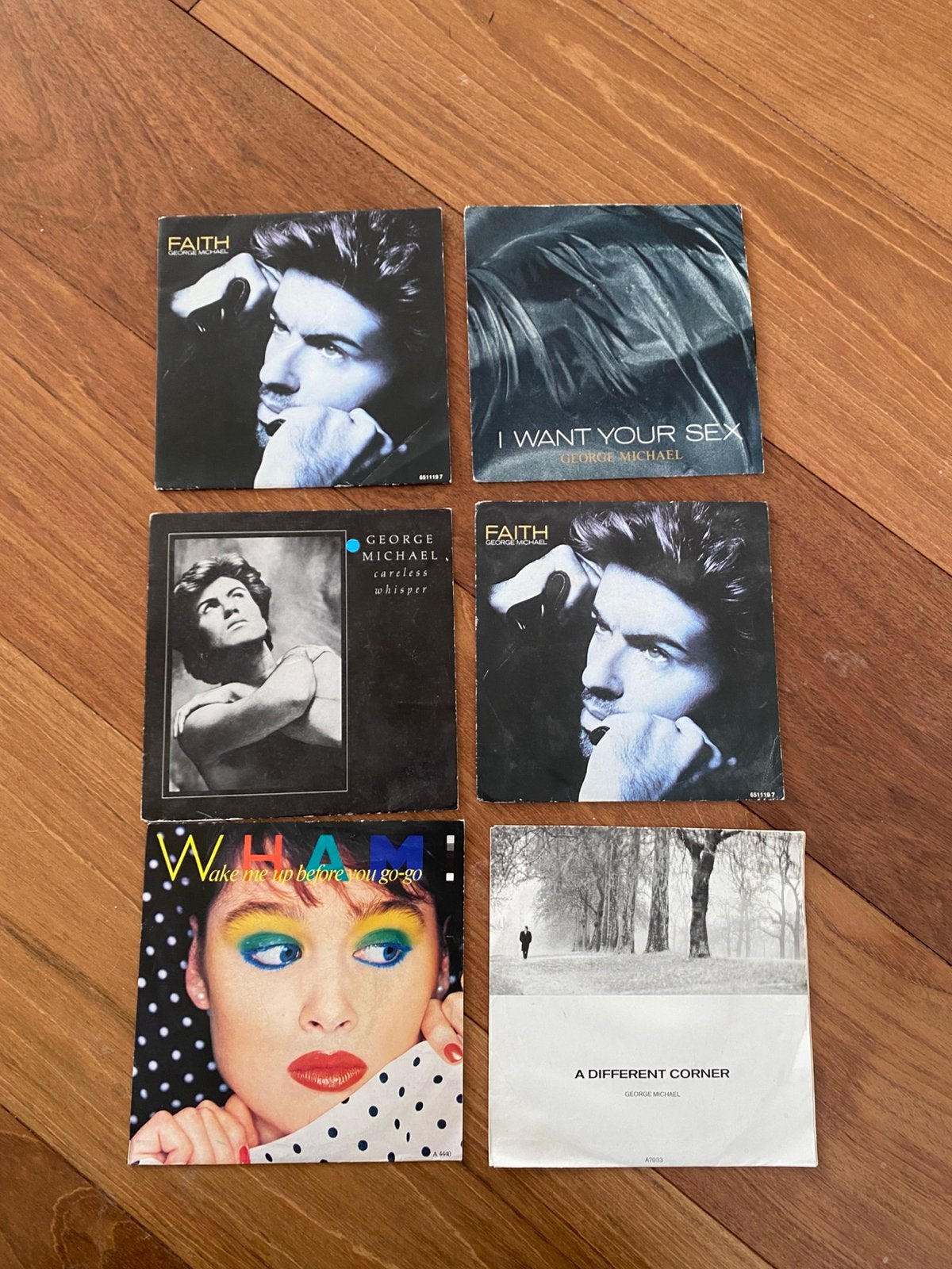 George Michael singles, Cd's en Dvd's, Vinyl Singles, Ophalen of Verzenden, Zo goed als nieuw, Pop
