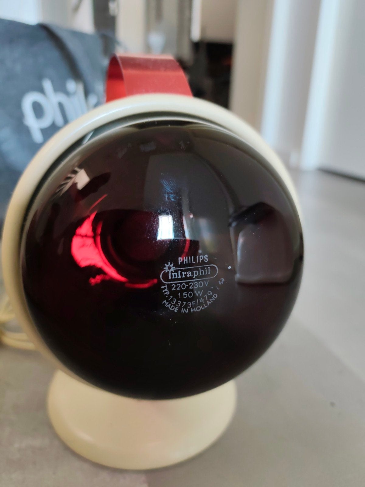 Vintage Philips Infraphil Infraroodlamp KL7500, Ophalen of Verzenden