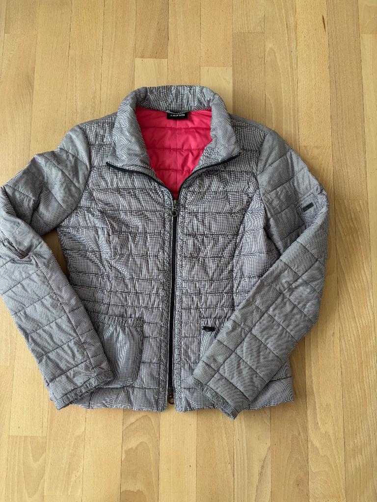 Leuke Taifun jas, Ophalen of Verzenden, Gedragen, Maat 38/40 (M), Grijs