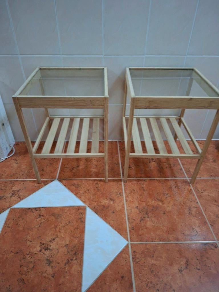 Bijzettafel van ikea, 45 tot 60 cm, Minder dan 55 cm, Rond, Ophalen of Verzenden