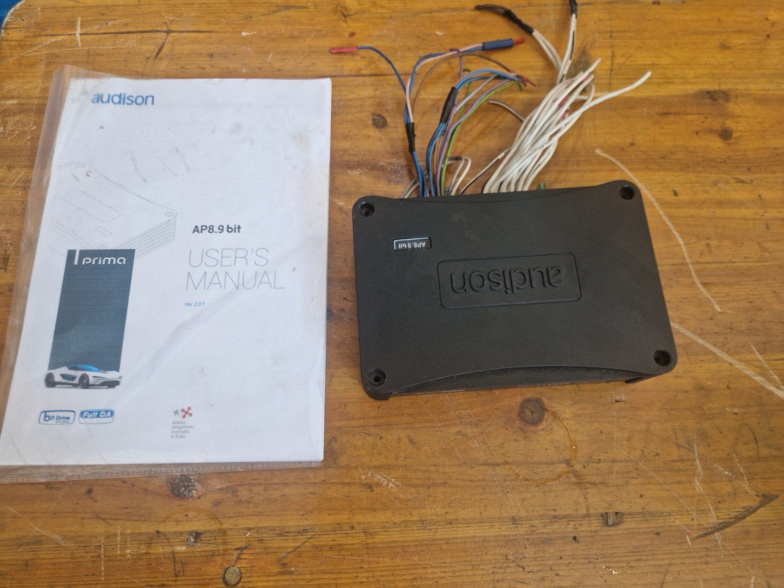 Audison AP 8.9 versterker., Ophalen of Verzenden, Gebruikt