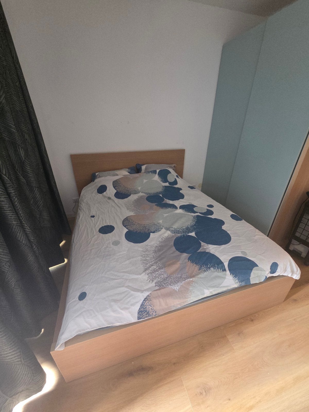 IKEA MALM tweepersoonsbed 160x200 cm met 2 opberglades, Ophalen, Gebruikt, Tweepersoons