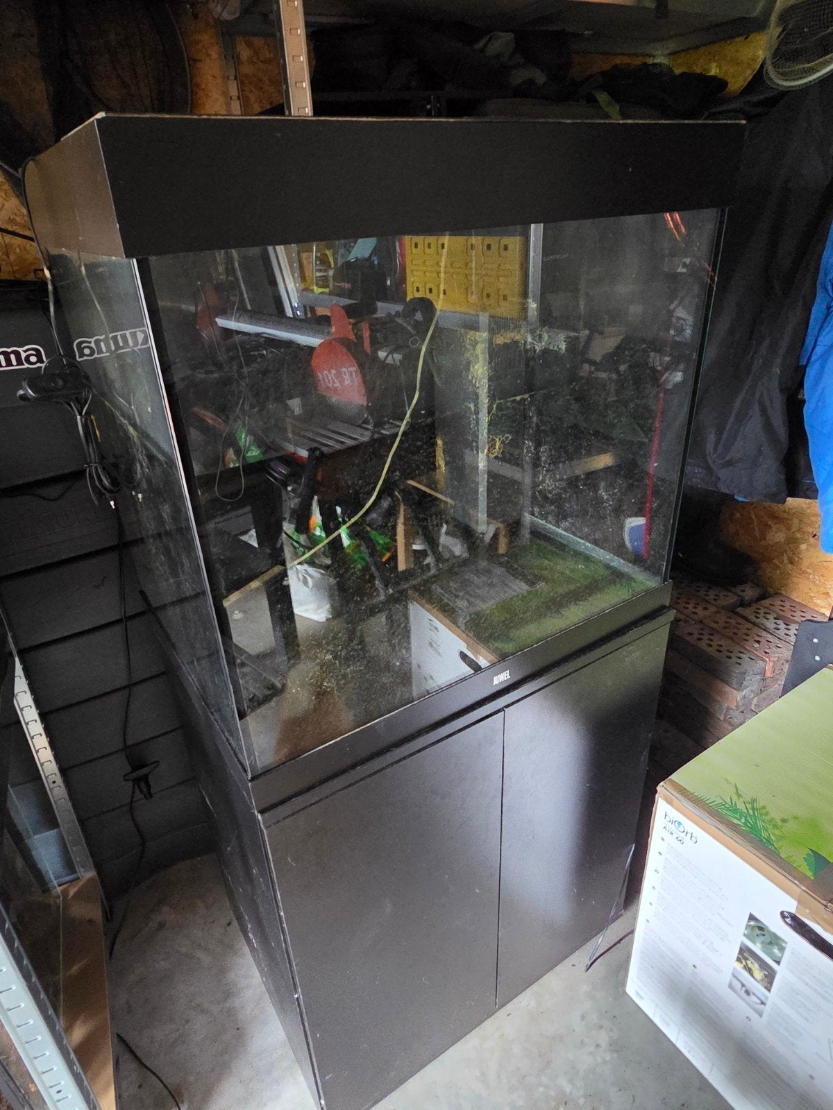 Juwel Lido 200 met onderkast, Dieren en Toebehoren, Ophalen, Gebruikt, Leeg aquarium, Juwel