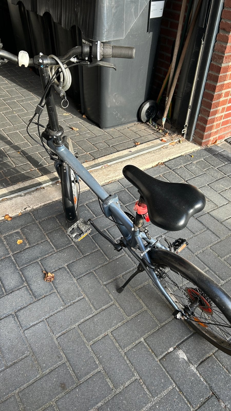 Btwin vouwfiets 6 versnellingen met hangslot, 20 inch of meer, Gebruikt, Versnellingen, Totaal opvouwbaar