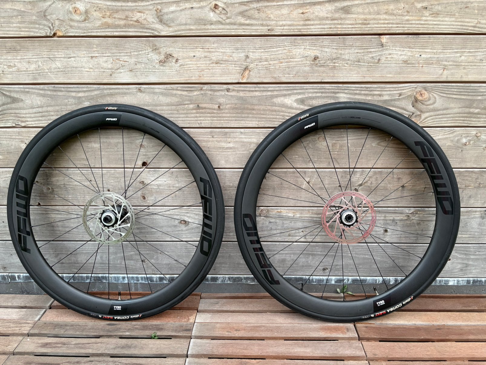 Fast Forward Tyro carbon wielen incl. Banden en Schijven, Fietsen en Brommers, Wiel, Stalbergweg, FFWD, Info@velovenlo.nl