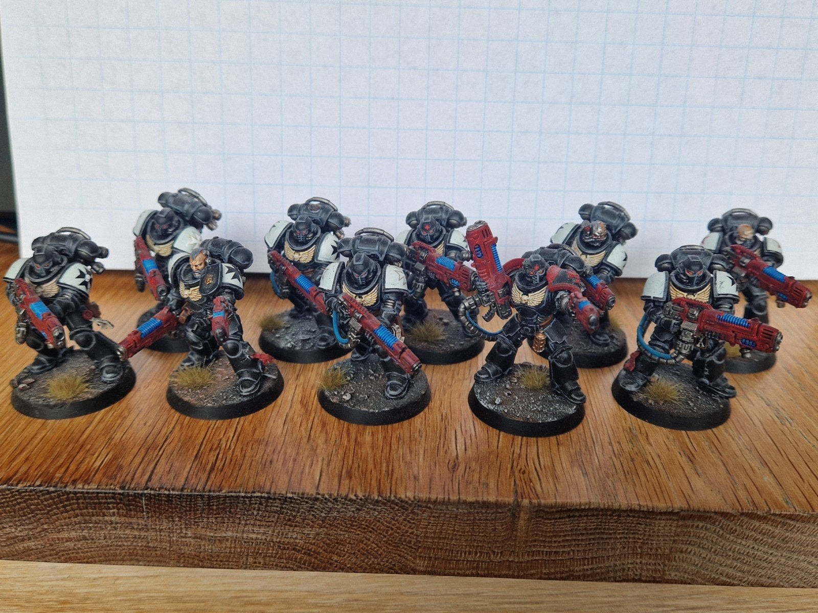 Primaris Hellblaster Squad, Gebruikt, Figuurtje(s), Ophalen of Verzenden, Warhammer 40000