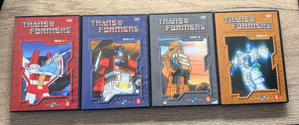 DVD Transformers G1 – Originele Serie – Complete DVD-set, Vanaf 6 jaar, Ophalen of Verzenden, Zo goed als nieuw, Overige genres