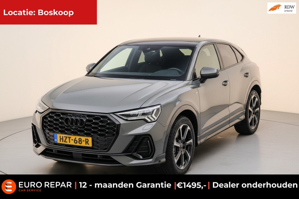 Audi Q3 Sportback 45 TFSI e S-LINE PANO-DAK VOL!, Gebruikt, Euro 6, 150 pk, Plug-in hybride