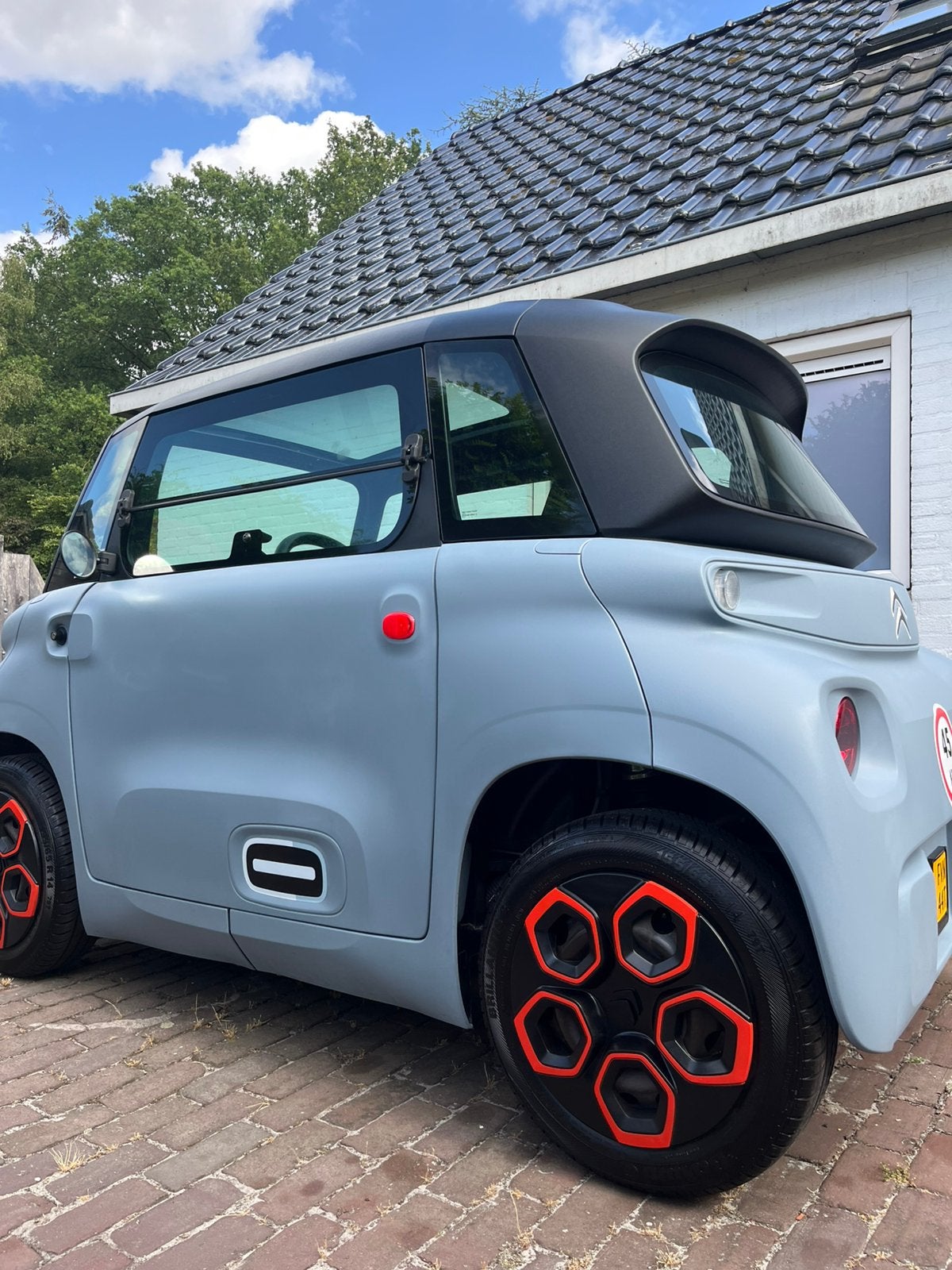 Citroën Ami - 2021 - nieuwstaat! - 100% elektrisch - 375KM, Diversen, Brommobielen en Scootmobielen, Zo goed als nieuw, 16 km/u of meer
