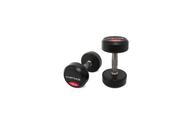 Hastings Dumbbells 7.5KG - Zo goed als nieuw, Ophalen of Verzenden, Gebruikt, Rug, Dumbbell
