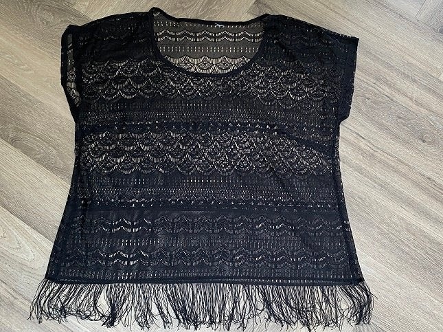 MS mode top/shirt XXL ( zie afmetingen), Kleding | Dames, Badmode en Zwemkleding, Overige typen, Zwart, Ophalen of Verzenden, Zo goed als nieuw