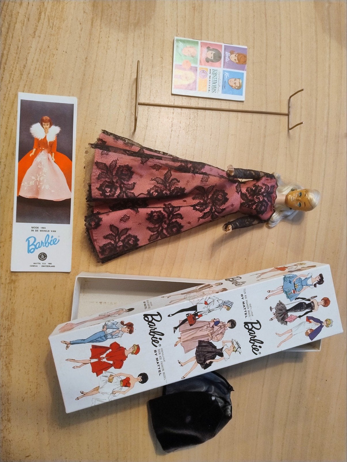 vintage Barbie uit 1965, Ophalen of Verzenden, Gebruikt, Pop