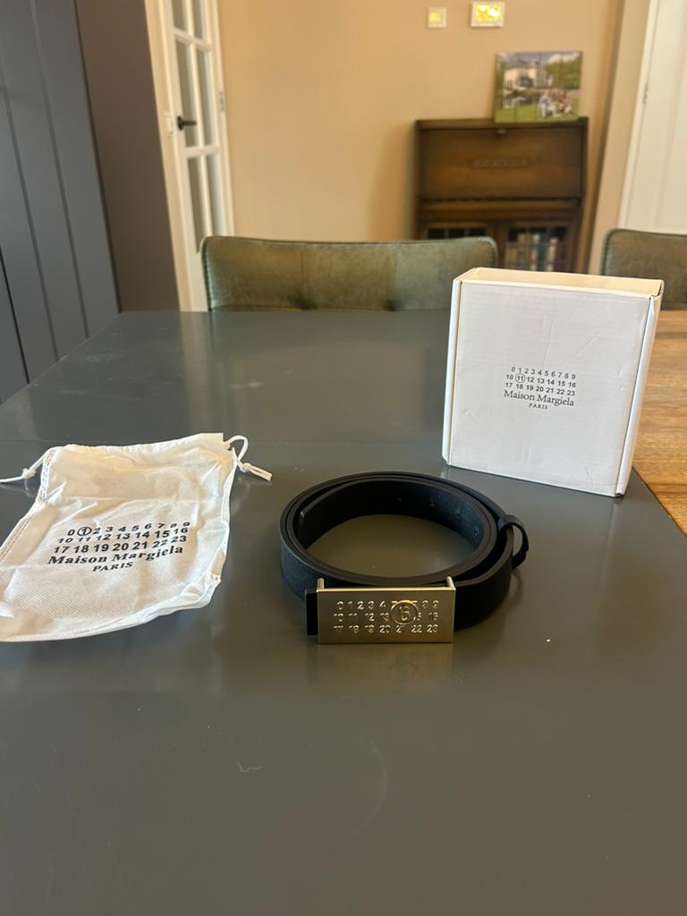 Maison margiela riem, Ophalen of Verzenden, Nieuw, Zwart, 115 cm of meer