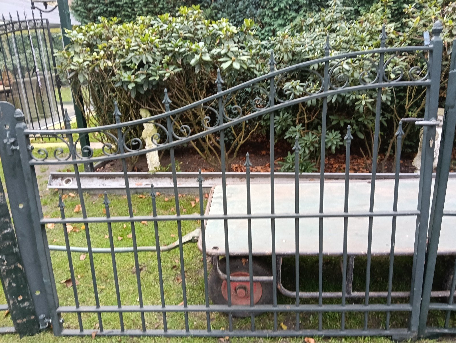 Tuinpoort/ inrit poort., Ophalen, Zo goed als nieuw, IJzer, Sierhekwerk