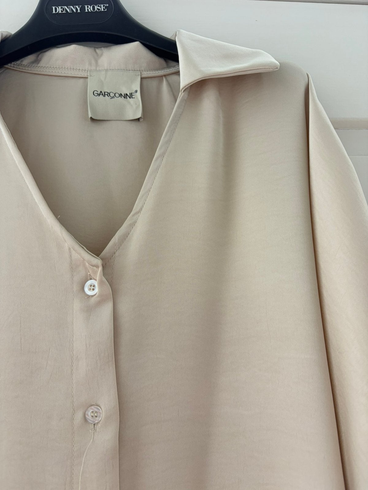 GARCONNE lange kaftanjurk champagne-kleurig mt TU, -, Verzenden, Nieuw, Garconne