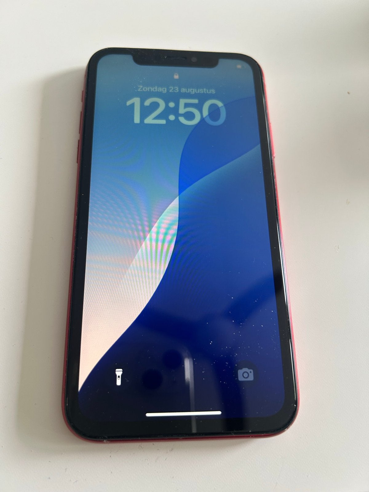 Mooie rode iPhone XR, 64GB, 100% batterijconditie, Telecommunicatie, Mobiele telefoons | Apple iPhone, IPhone XR, Ophalen of Verzenden
