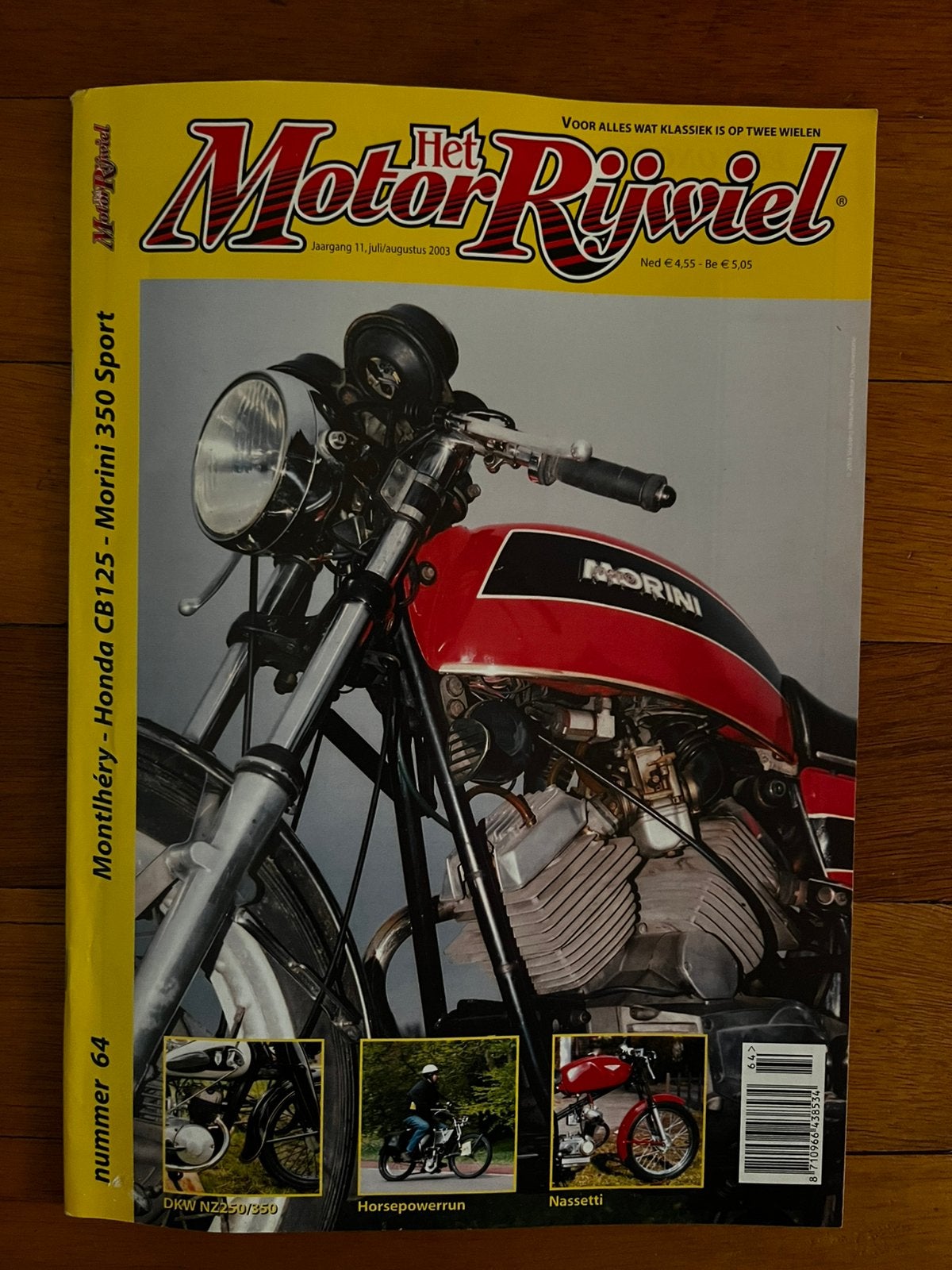 Motorrijwiel magazine, Ophalen of Verzenden, Zo goed als nieuw