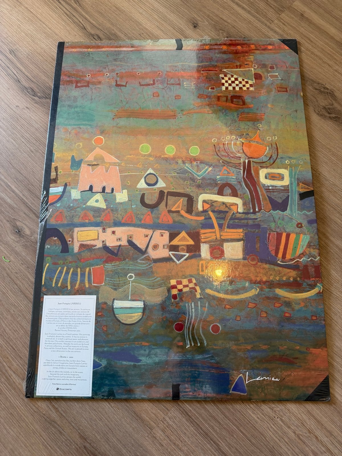 Exacompta kunstmap - Jean-François Larrieu - Burma (2001), Ophalen of Verzenden, Nieuw, Overige typen
