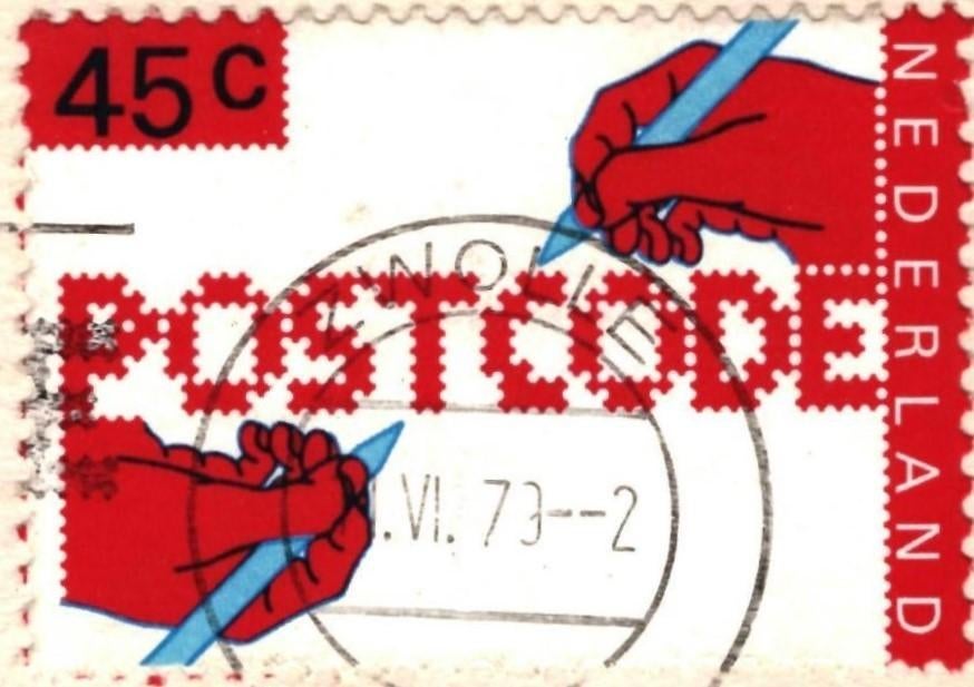 802298 Zuidwolde Drenthe 1979 Bazuin  mooie zegel Postcode, Verzamelen, Ansichtkaarten | Nederland, Ophalen of Verzenden, 1960 tot 1980
