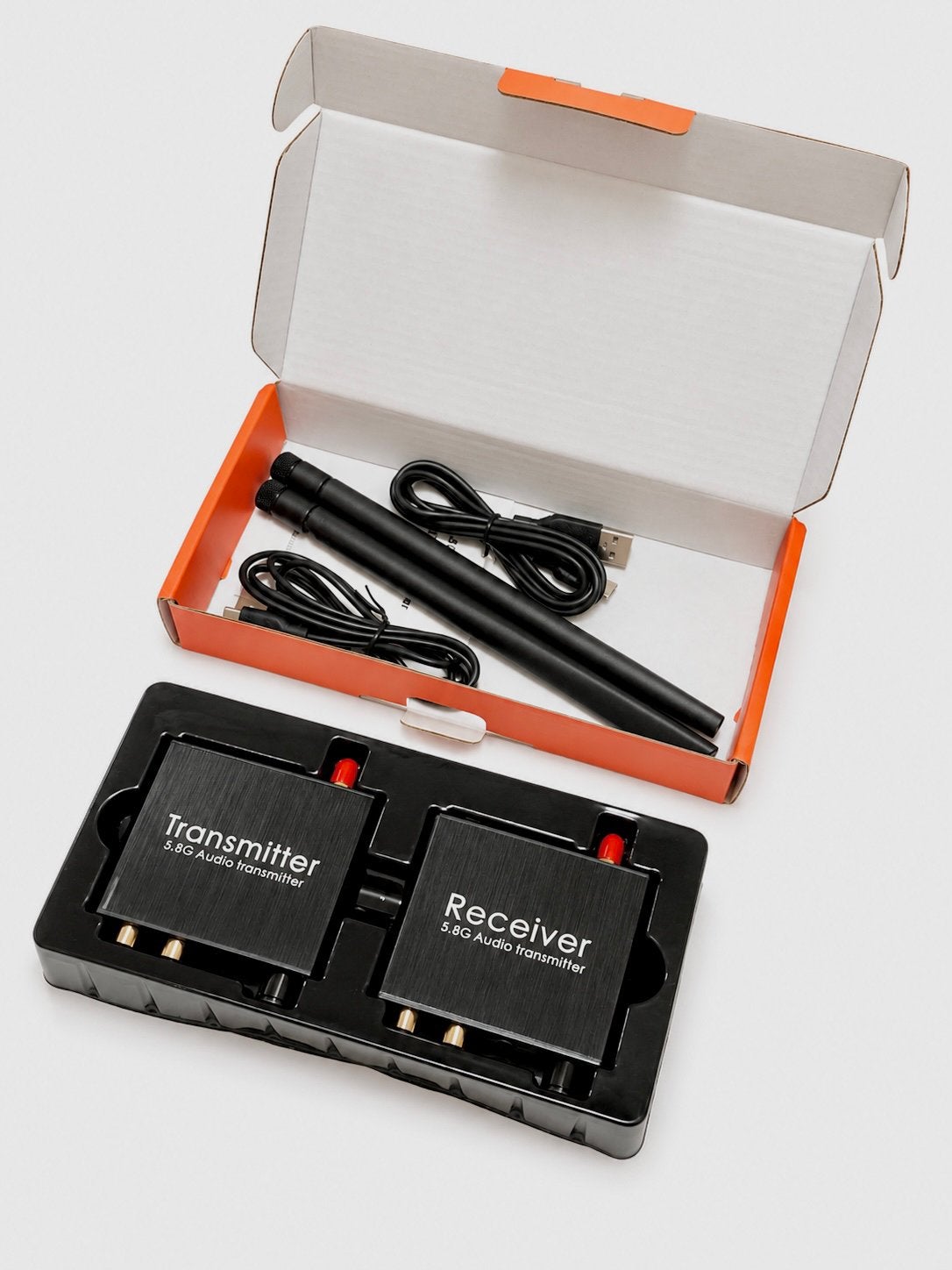 Draadloze Audio Transmitter & Receiver Set (lossless 5.8G), Hoenderberg 1 3825 CT Amersfoort Nederland, Windmill Audio™, Nieuw