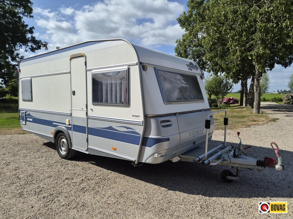 Fendt Saphir 470 TF, Caravans en Kamperen, Caravans, Schokbreker, Rondzit, Tot en met 4, 1000 - 1250 kg